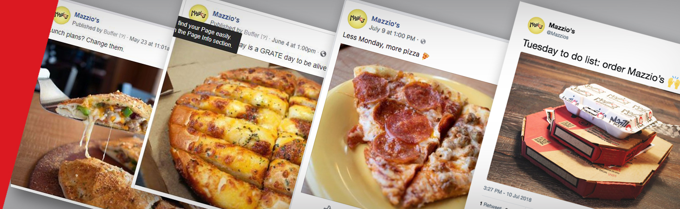 Mazzio's Social Media