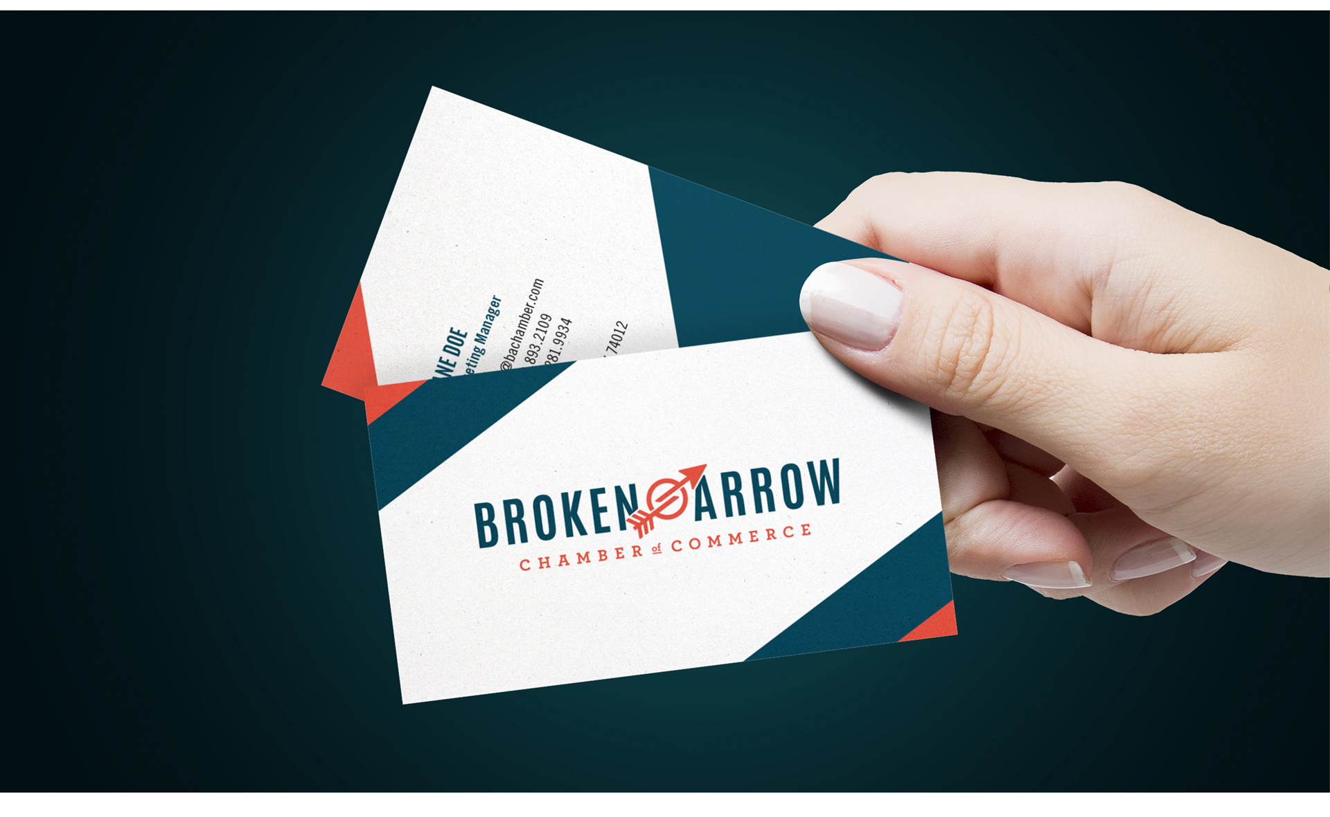 broken arrow chamber business cards