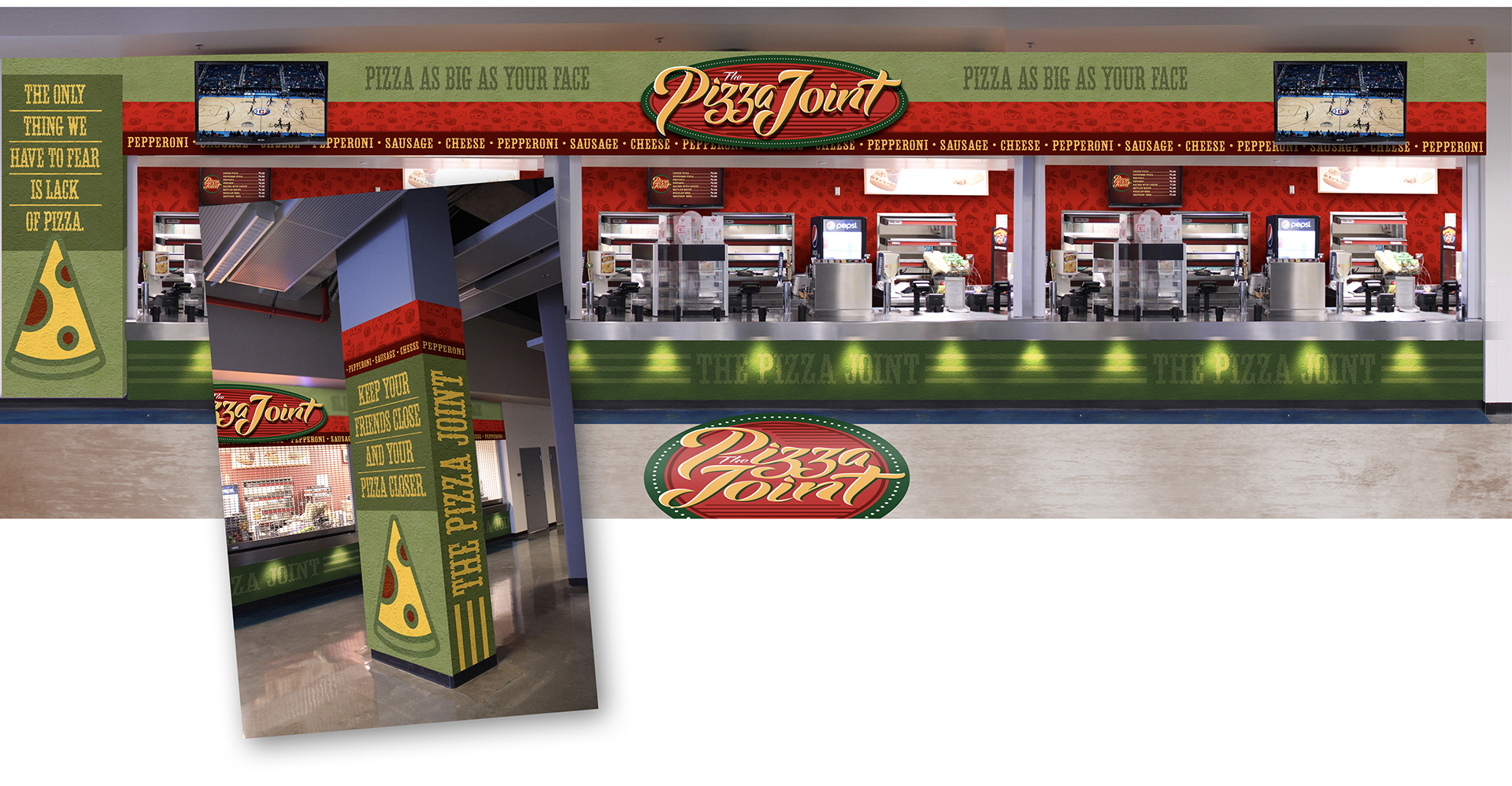 the pizza joint concession