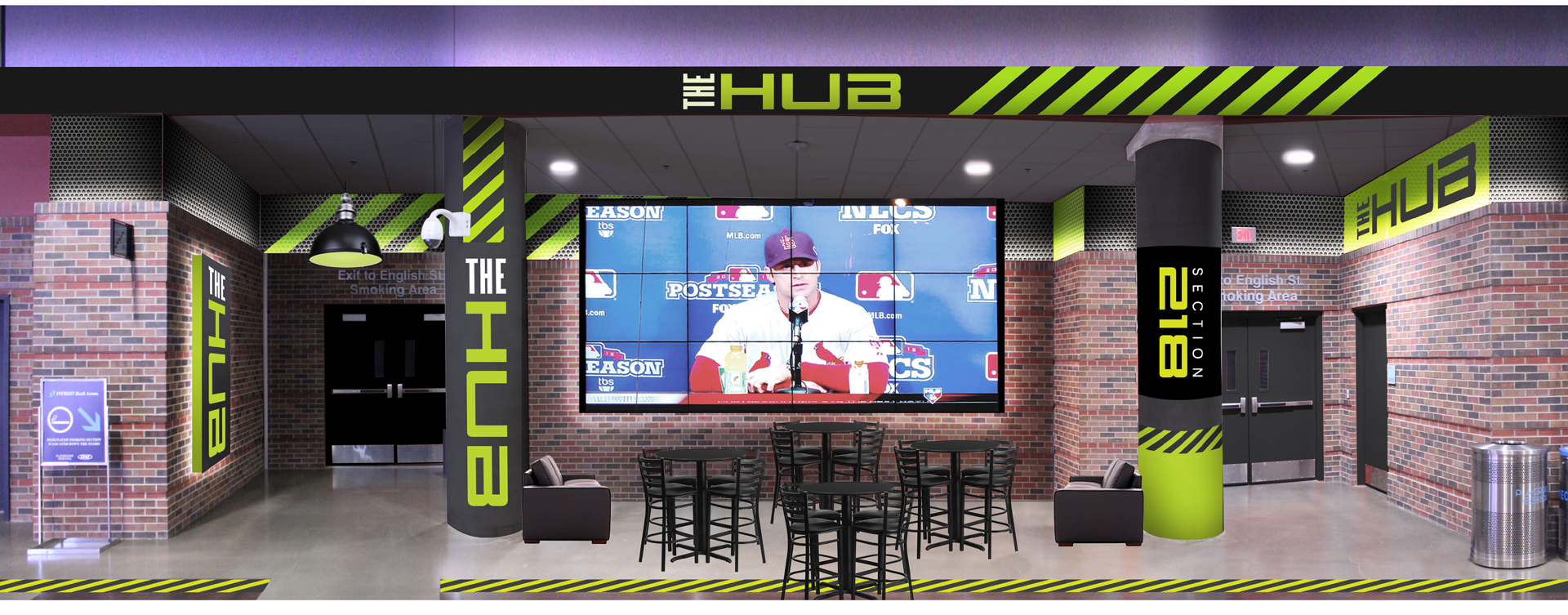 the hub sports bar