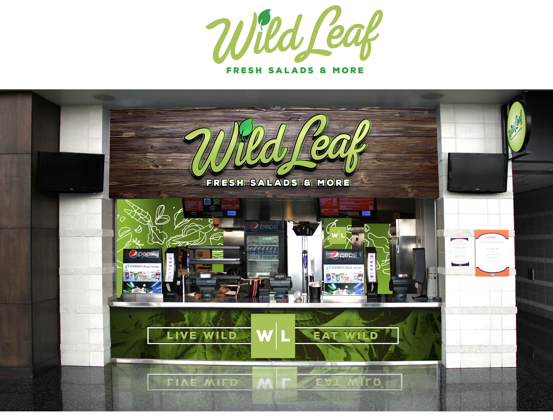 wild leaf salads
