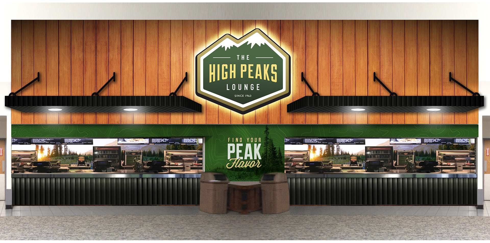 high peaks lounge concession