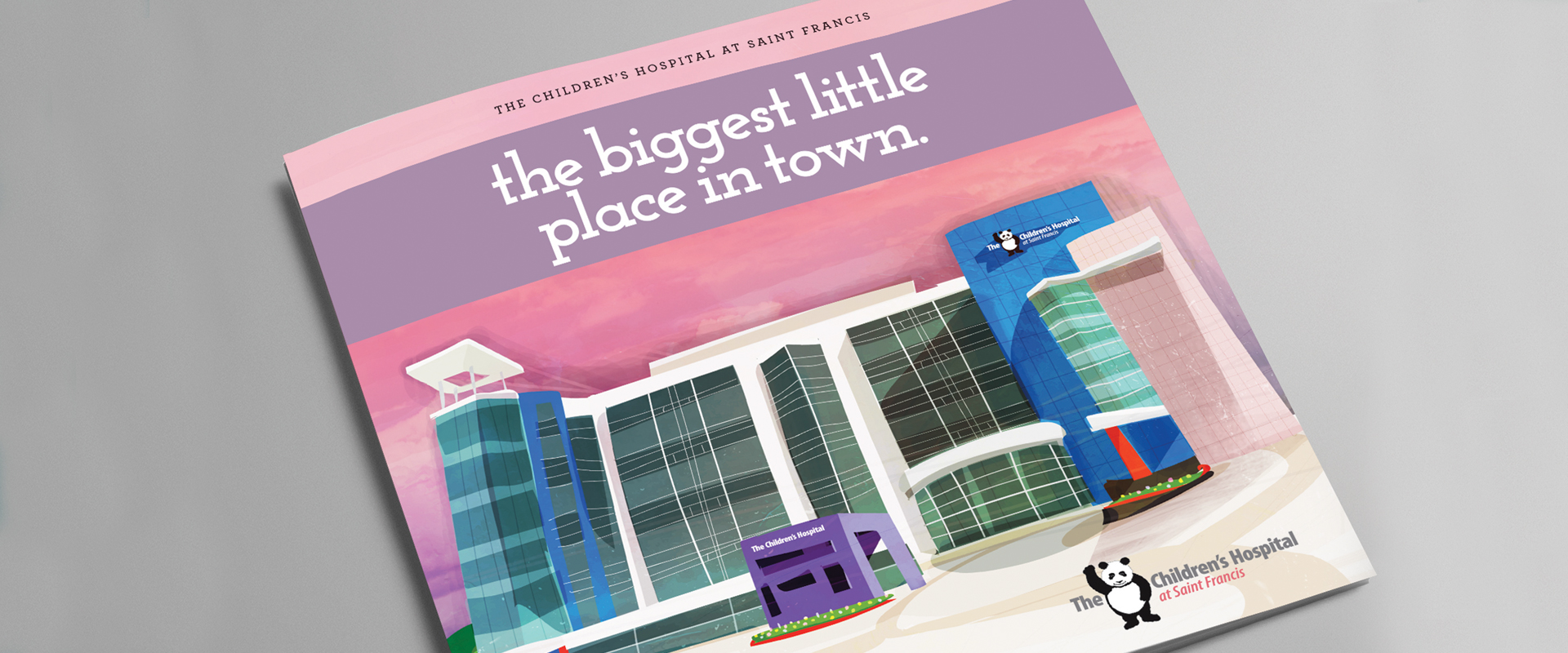 A children's book for Saint Francis Health System designed by AcrobatAnt.