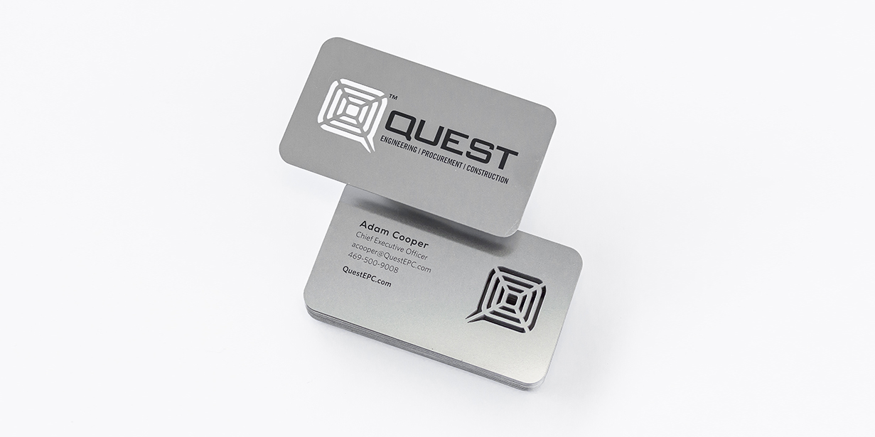 Quest Metal Cards