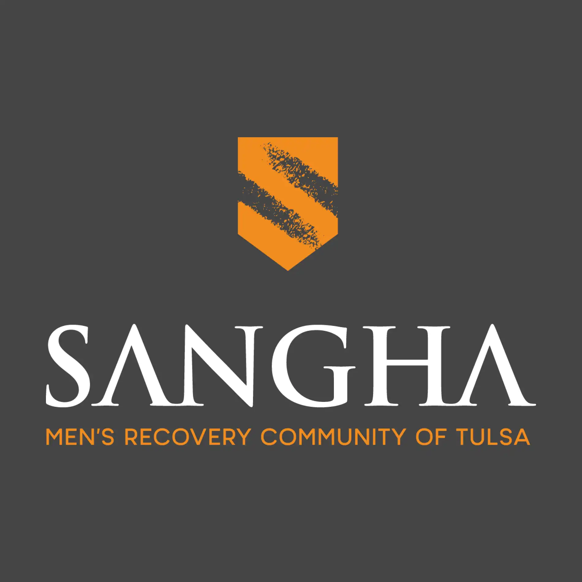 Sangha Men's Recovery Community of Tulsa logo designed by AcrobatAnt.